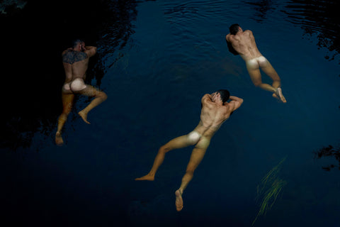 Afloat, from Body & Space series, 2022, Ahmad Naser Eldein