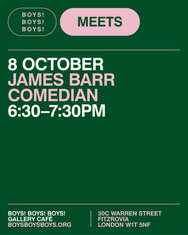 8 October - James Barr, Comedian