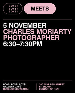 5 November - Charles Moriarty, Photographer