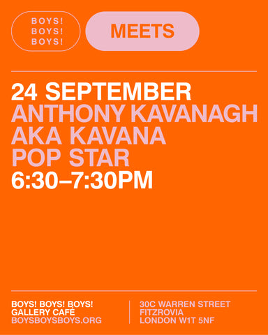 24 September - Anthony Kavanagh, Singer / Pop Star