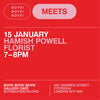 15 January - Hamish Powell, Florist