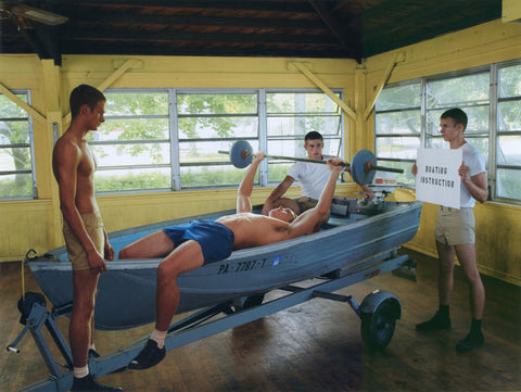Boating Instructions, 2024, The Skinny Type - featuring the work of Luke Smalley