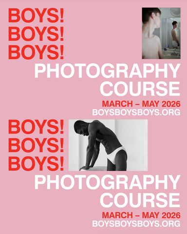 BOYS! BOYS! BOYS! Photography Course 2026