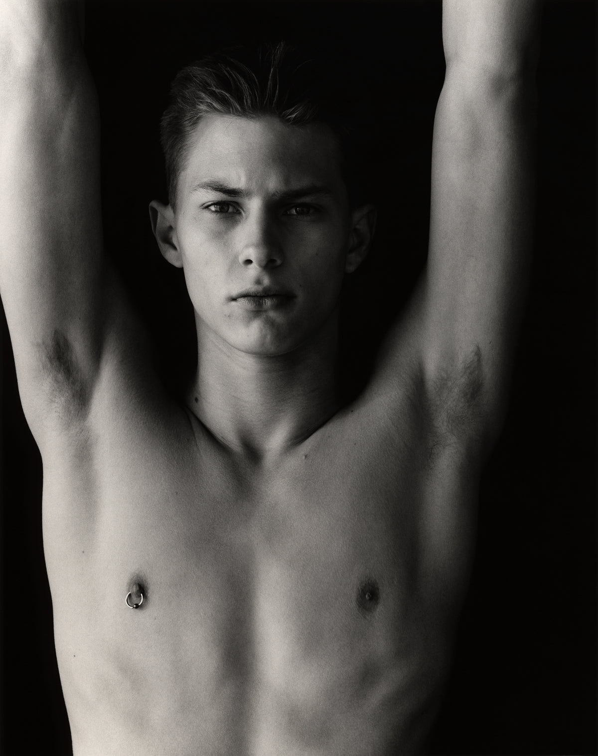 Clint with Arms Up, 1999, Greg Gorman