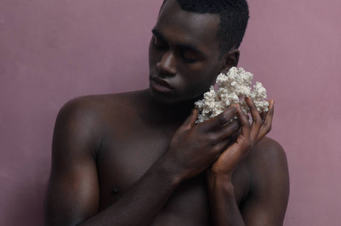 Mamadou With Bleached Coral, 2018, Alessandro Pollio